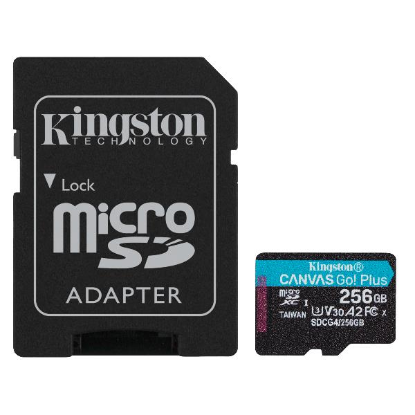 256GB MICROSDXC CANVAS GO PLUS 4 +A