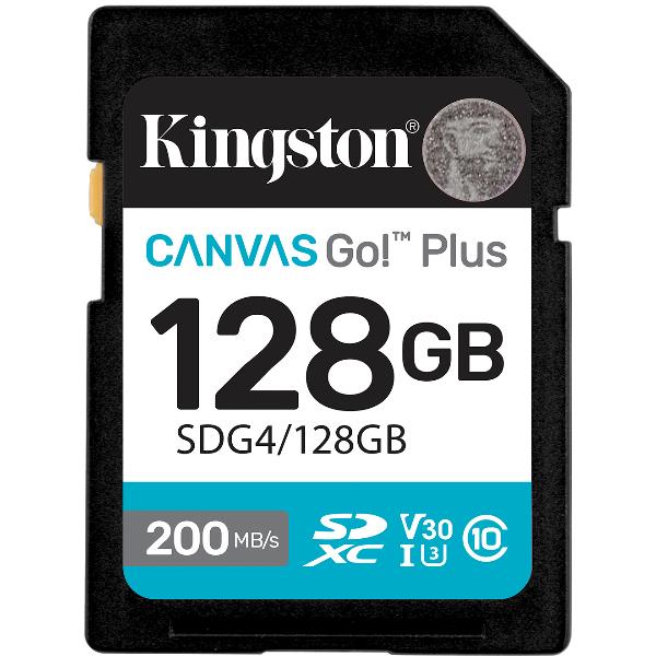 128GB SDXC CANVAS GO PLUS GEN4