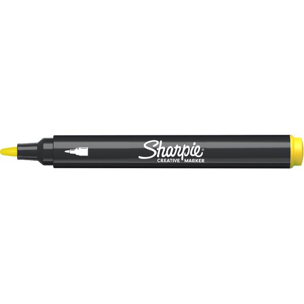 CF6 CREATIVE MARKER-P.TONDA-GIALLO