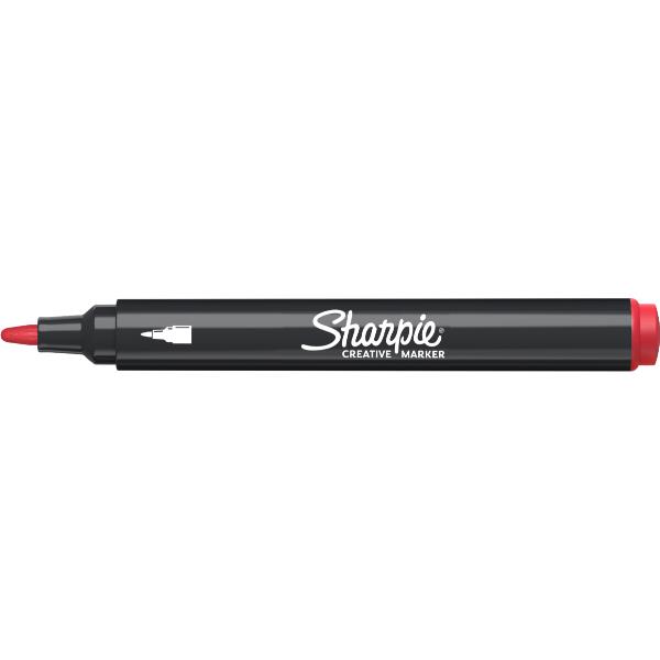 CF6 CREATIVE MARKER-P.TONDA-ROSSO