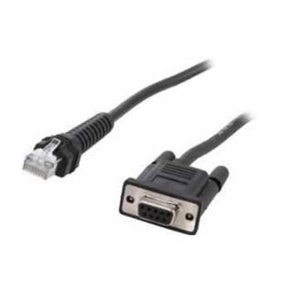 CABLE-RS232:DB9 FEMALE CONNECTOR
