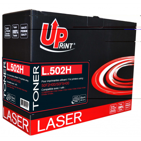 L.502H per LEXMARK 50F2H00 Nero toner 5.000pg