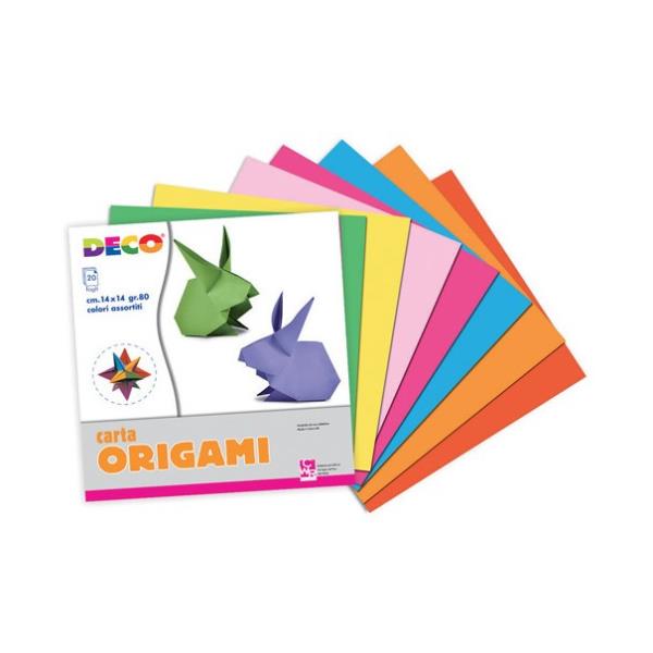 CF1X20 FG CARTA ORIGAMI 14X14CM ASS