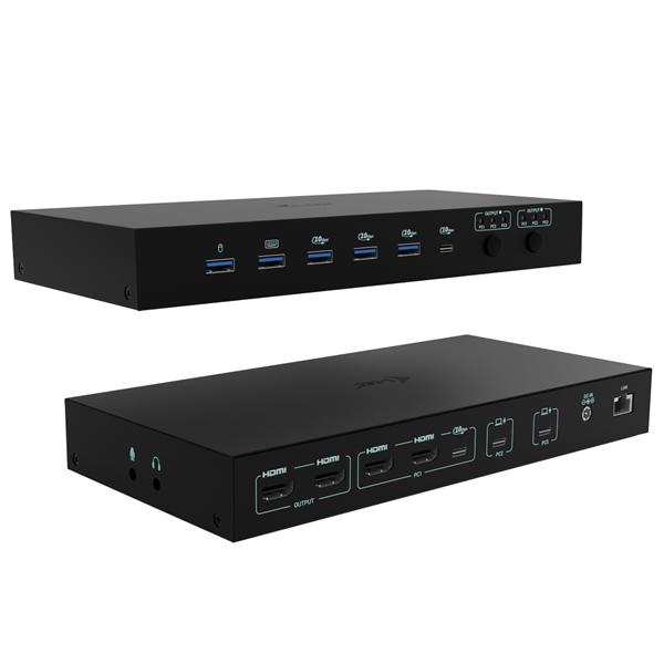USB-C KVM DUAL DISPLAY PD DOCKING