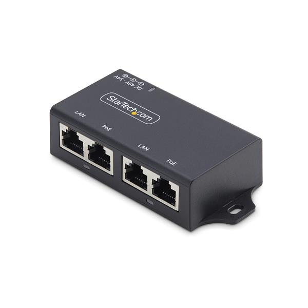 INIETTORE POE+ 2 PORTE GIGABIT