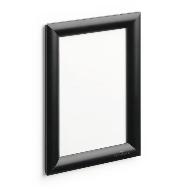 CORNICE SCATTO ALLUMINIO A5 NERO
