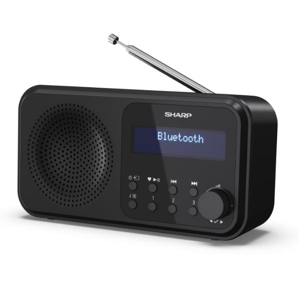 RADIO PORTATILE DIGITALE TOKIO NERO
