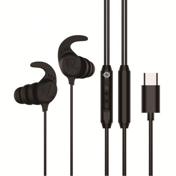 AURICOLARI IN EAR USB-C BLACK