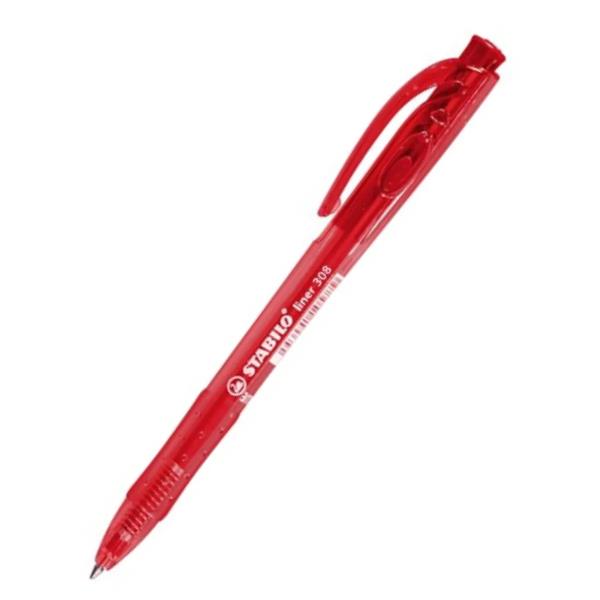 CF10 STABILO LINER 308 0.7MM ROSSO