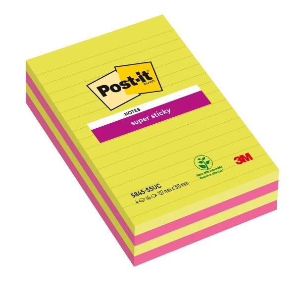 CF3 POST-IT SK/ASS RIGHE/127X203