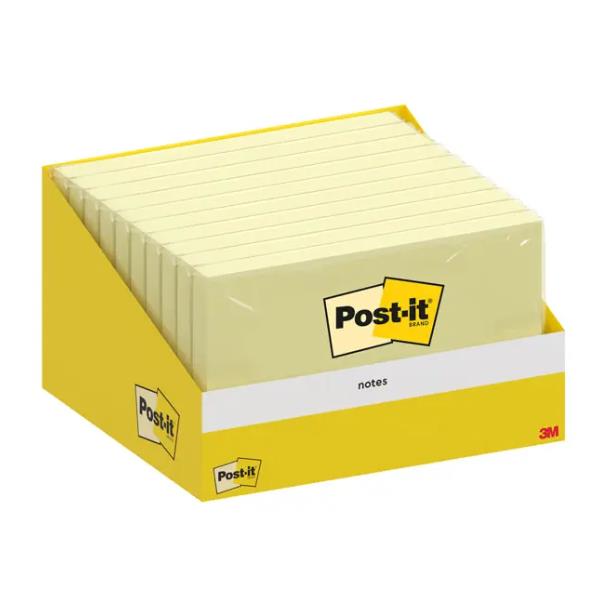 CF10 POST-IT/CANARY/127X76/100 FF