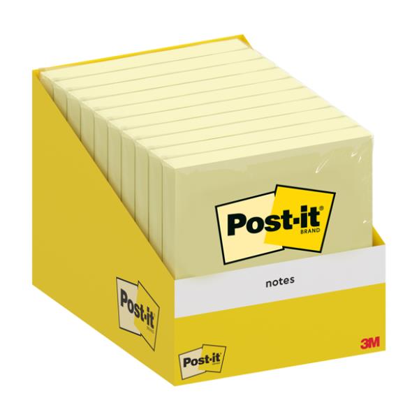CF10 POST-IT/CANARY/76X76/100FF