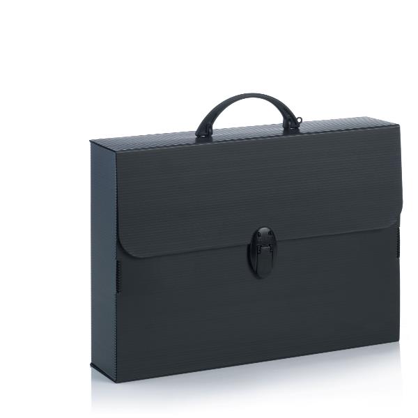 VALIG.POLI.TOTAL BLACK 37.5X27X8