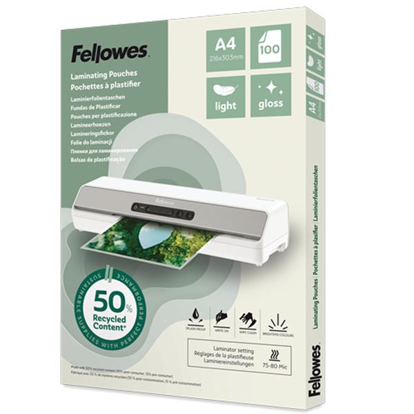 CF100 POUCHE A4 RICICLATE 50% LUCID