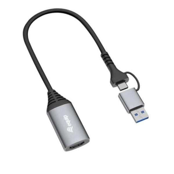 USB TO HDMI ADAPTER (USB-C + A)