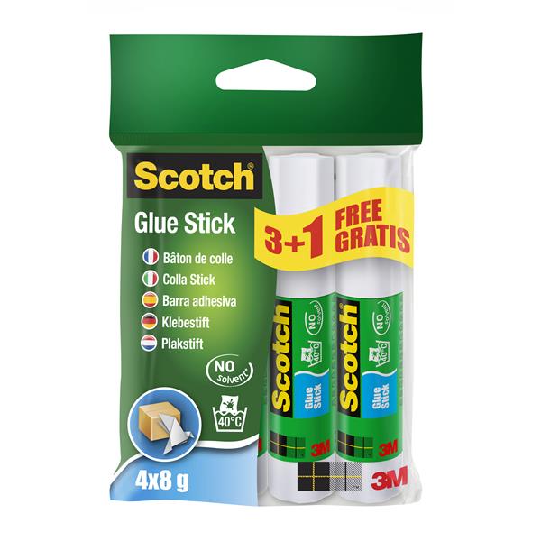 CF3+1COLLA STICK SCOTCH® PERMAN. 8G