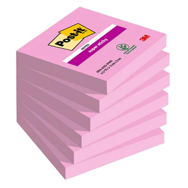 CF6 S-STICKY 76X76MM ROSA TROPICALE
