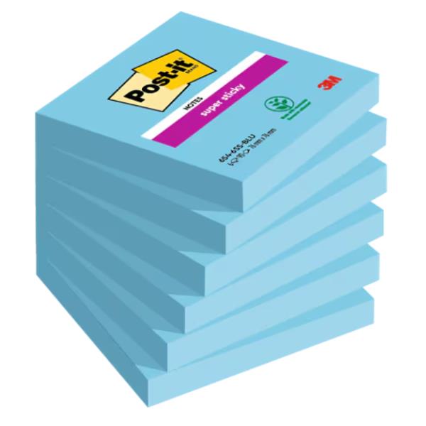 CF6 S-STICKY 76X76MM BLU
