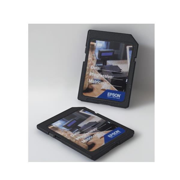 SCHEDA MEMORIA 8GB PER E-RECEIPT