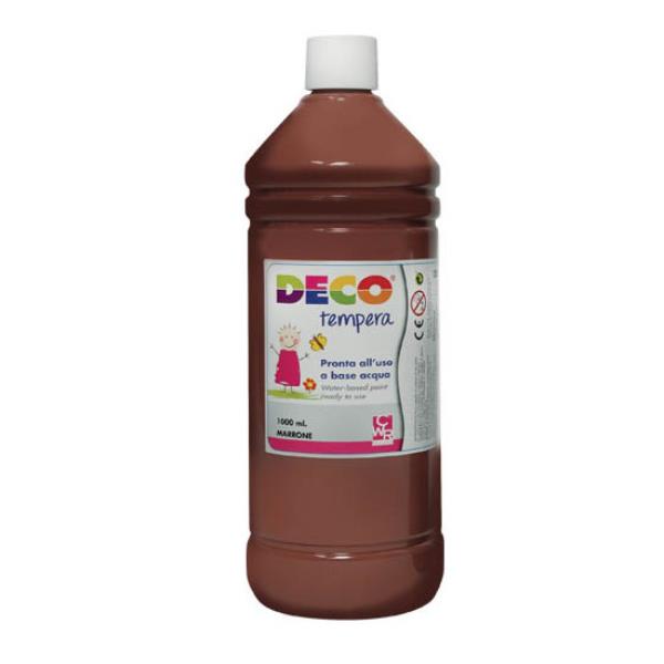 TEMPERA FLACONE 1000ML MARRONE