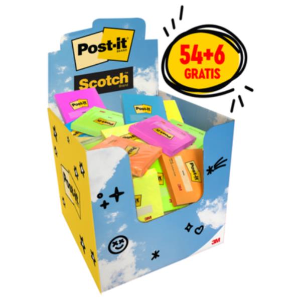 ESP60 POST-IT 76X76 ASSORTITI