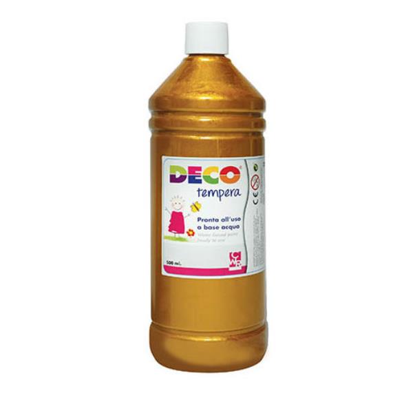 TEMPERA FLACONE 500ML ORO