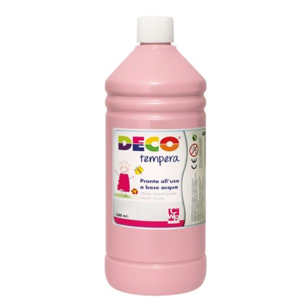TEMPERA FLACONE 500ML ROSA PASTEL