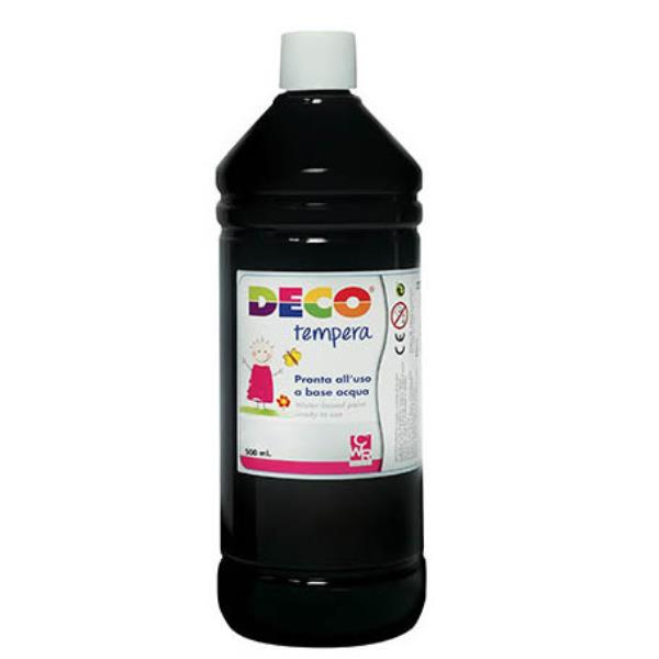 TEMPERA FLACONE 500ML NERO