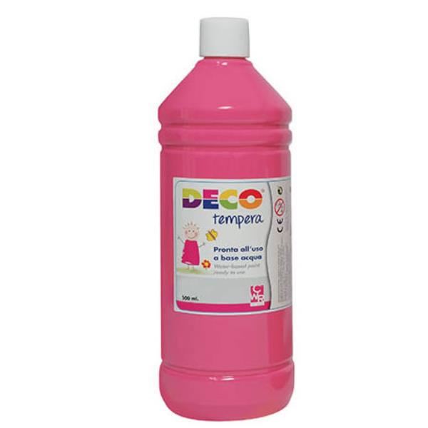TEMPERA FLACONE 500ML ROSA
