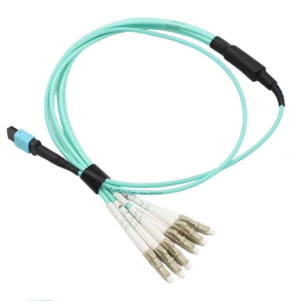 MTP TO 6 X LC SIMPLEX  OM3 MULTIMOD