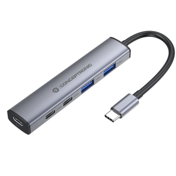 4-PORT USB 3.2 GEN 1 HUB, 2 X USB-C
