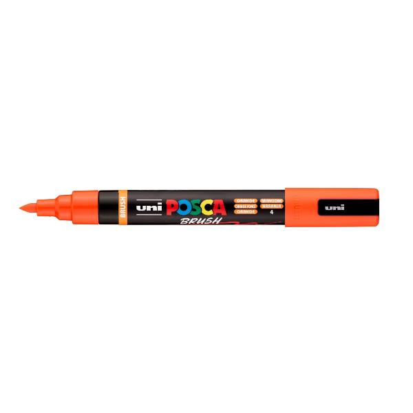 CF6 POSCA BRUSH ARANCIONE
