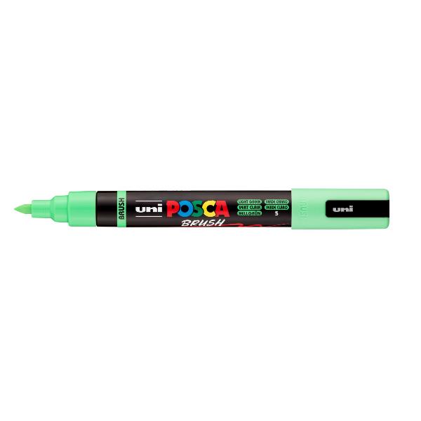 CF6 POSCA BRUSH VERDE CHIARO
