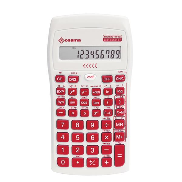 CALCOLATRICE SCIENTIFICA ROSSO