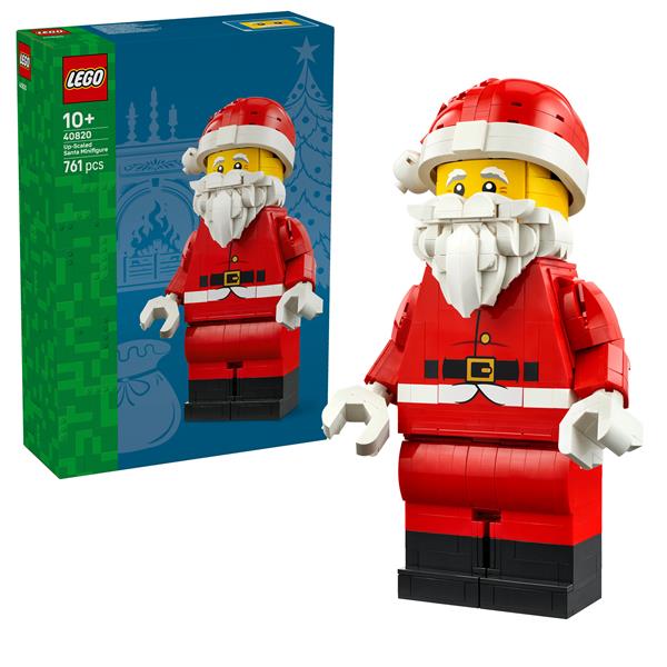 GRANDE MINIFIGURE DI BABBO NATALE