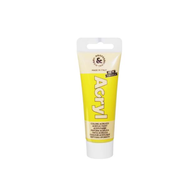 TEMPERA ACRILICO  75ML GIALLO LIMON