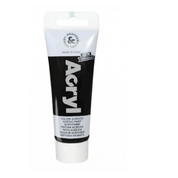 TEMPERE COL. ACRILICO  75ML NERO
