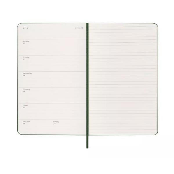 12M WKLY NTBK LG MYRTLE GREEN HARD