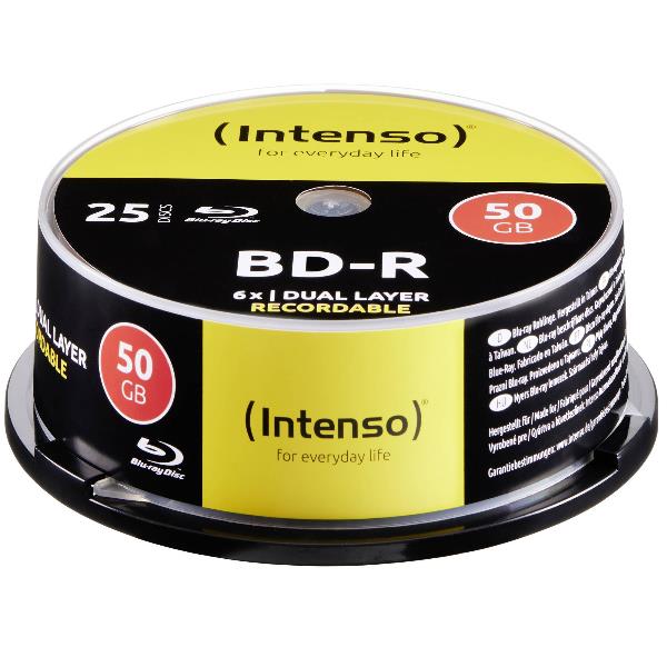BLU RAY 50GB 4X SPINDLE 25PZ