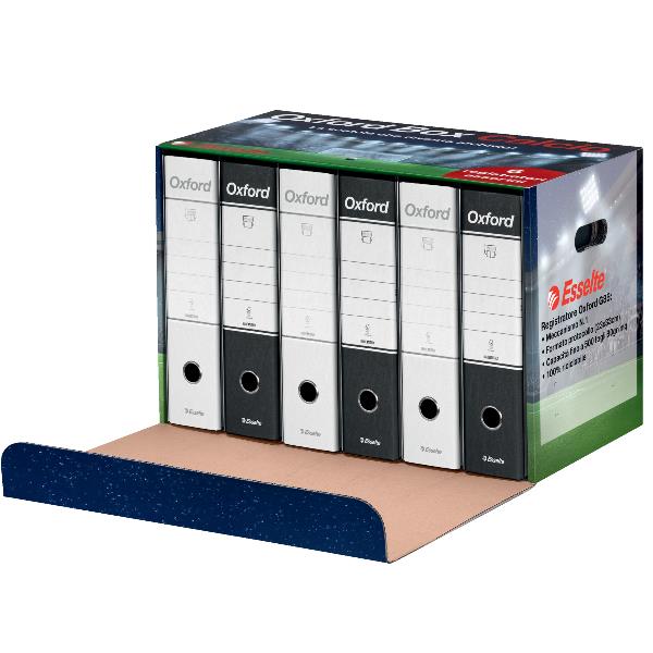 CF6 OXFORD BOX CALCIO G85 BIAN/NERO