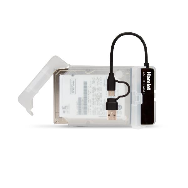 BOX HDD E SSD SATAIII 2,5 - USB-C+A