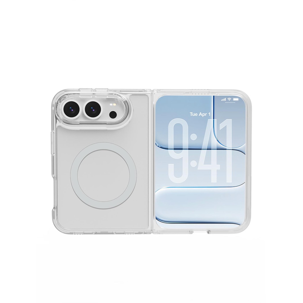 GELSKIN MAGSAFE IPHONE DUO SILVER