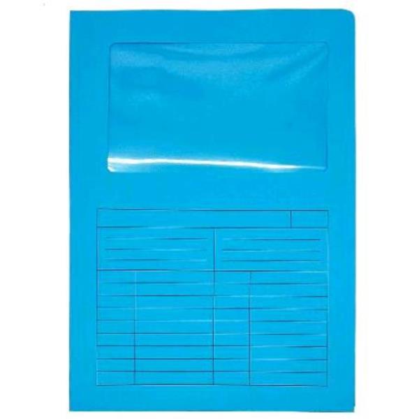 CF20 CARTELLINE C/FINESTRA 200GR BL