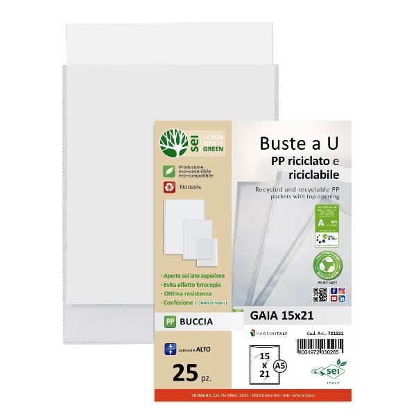 CF25 BUSTE GAIA 150X210 PP BUCCIA