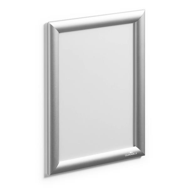 CORNICE SCATTO ALLUMINIO A4 ARGENTO