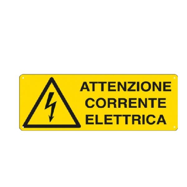 SEGN. ALLUMINIO 350X125MM CORREN