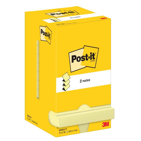 CF12 POST-IT-Z NOTE GIALLO 76X76