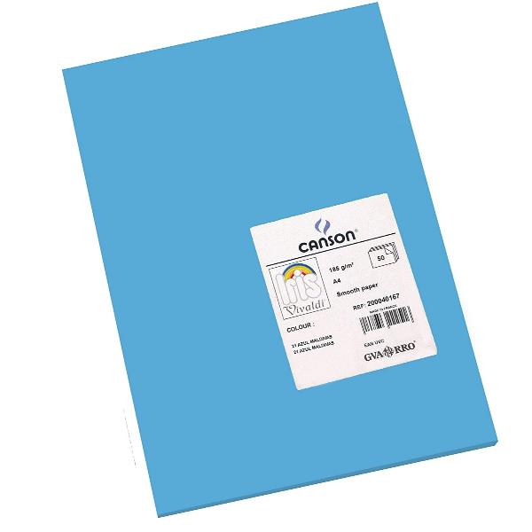 CF50FF VIVALDI A4 185G BLU PRIMARIO