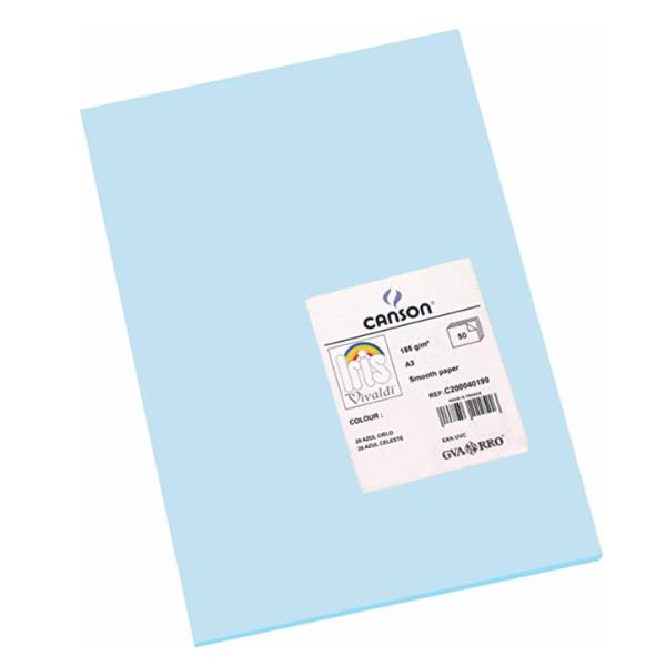 CF50FF VIVALDI A3 185 G/M BLU CI