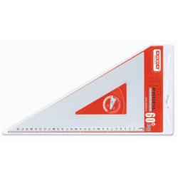 SQUADRA 60° 30 CM ALLUMINIO
